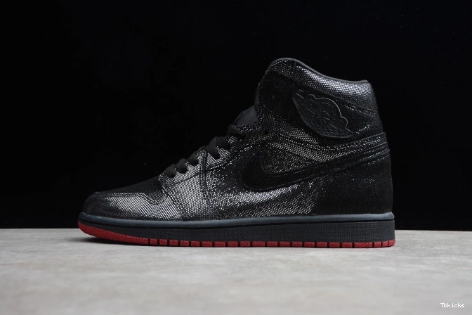 Reps TBK Black High OG Retro Red 1 Air Jordan Gym DC7071-001 0728